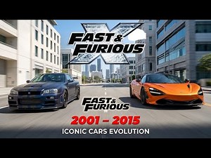 Fast & Furious Cars: From Street Racing Legends to Extreme Machines