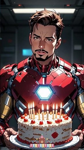 Que los Cumplas Feliz - Iron Man - ¡Happy Birthday! - ¡Feliz Cumpleaños! - Marvel Tony Stark