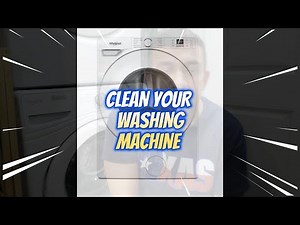 how to clean the washer drum on a Whirlpool washing machine.