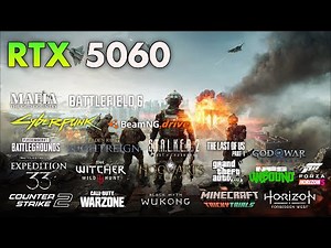 RTX 5060 | Test in 20 Games at 1080p | 2025