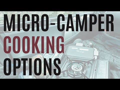 Four options for cooking in your camper van or car