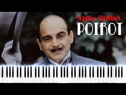 Hercule Poirot Theme Song - Christopher Gunning | Piano Tutorial