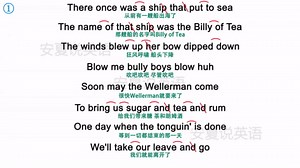 听歌学英语：《Wellerman》提神醒脑的水手之歌