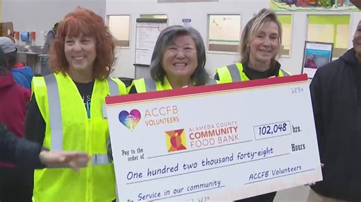 ACCFB volunteers donate $102,048 to Alameda County Community Food Bank