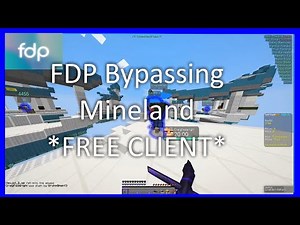 FREE Client DESTROYING MINELAND | FDP Client