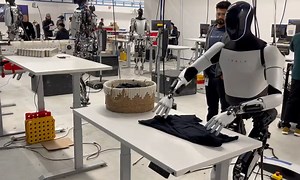 Tesla Optimus Bot tackles newest task: your laundry
