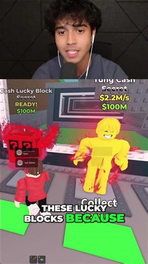 Opening Gold Blocks: Insane Aura & Faster Cash Explained! #shorts