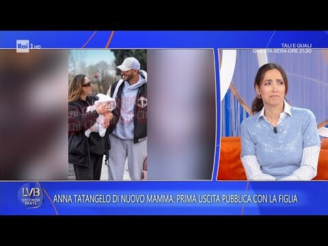 Anna Tatangelo, la prima uscita pubblica con la figlia Beatrice - La volta buona 16/01/2026