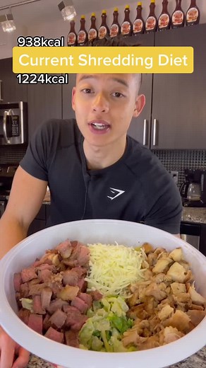 What I Eat In A Day to maingain (shredding and slowly gaining muscle) 💪🏻 #cutting #anabolic #dieting #healthy #diet