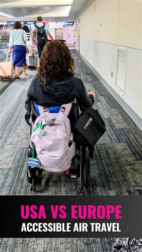Flying with a Wheelchair in America vs Europe
