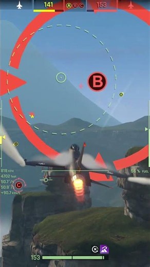 F-16 is the BEST plane to train your skill #metalstorm