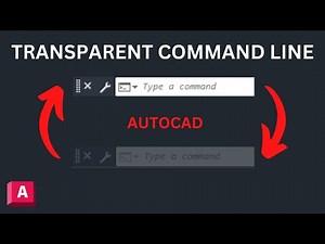 Make Command Transparent - AutoCAD