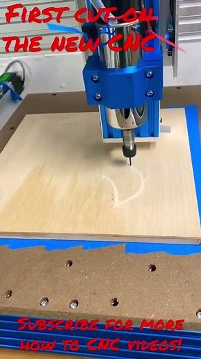 First cuts in the new Genmitsu ProverXL 4030 CNC!