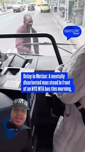 Delay in Motion: A mentally disoriented man stood in front of an NYC MTA bus this morning, refusing to move and causing a major delay. Frustrated passengers voiced concerns—some rushing to jobs, others trying to pick up their kids. The situation highlights the ongoing mental health crisis playing out in public spaces across the city. Video credit to TikTok user @ladylou_00 Hashtags: #MTAUpdate #NYCTransit #CityDelay #BusStopped #UrbanCrisis #NYCStreets #PublicTransitMatters #MentalHealthAwarenes