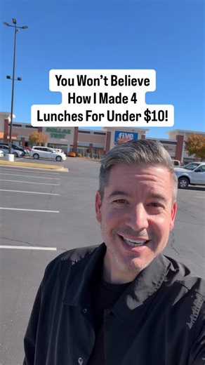 You’ve never seen Dollar Tree lunches like this! Four lunches. One store. Ten bucks. Zero compromise. #dollartree #dollartreehaul #budgetrecipes | Lunchbox Dad