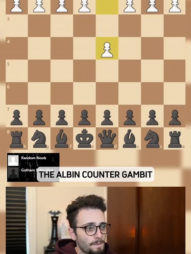 THE ALBIN COUNTER GAMBIT #chess @levyrozman