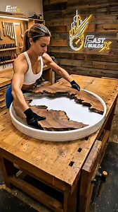 Caribbean ocean inspired epoxy resin coffee table 🌊 Crystal clear resin, realistic ocean waves, and stunning dolphin details all in one luxury build. Would you keep this ocean table in your home? #EpoxyResin #EpoxyTable #OceanTable #DolphinTable #ResinArt #LuxuryFurniture #HomeDecor #SatisfyingVideo #DIYResin#diyresin #diyresinart #DIYResinArt #diyresinartwork | Fast BuildsX