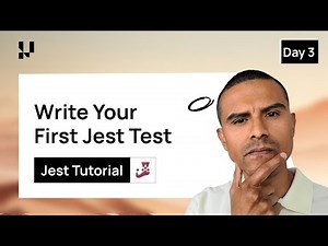 Write Your First Jest Test Using expect() and toBe() | Jest Tutorial