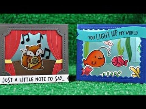 Intro to Shadow Box Card Theater Add-On + Ocean Add On