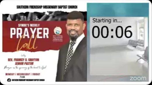 Early Morning Devotion and Prayer "Your Assignment" John 17:4 | Southern Friendship Missionary Baptist Church