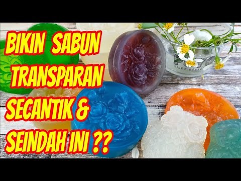 Complete tutorial for making transparent soap. Very easy. Making a transparent soap base from scr...