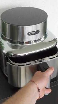 Cosori ICONIC Single – The first stainless steel air fryer! (No more plastic smell)