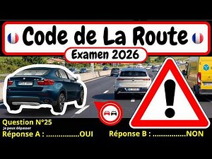 ✅ TEST GRATUIT DU CODE DE LA ROUTE 2026 🚗 #230