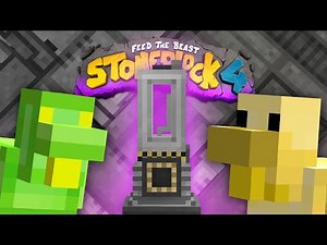 Stoneblock 4 Minecraft Modpack EP28 Best Fissile Fuel and HDPE Sheet Automation
