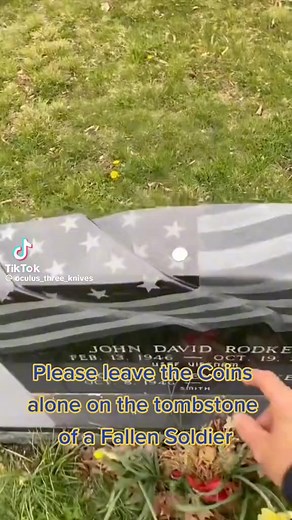 3.5M views · 205K reactions | Military Traditions 殺 Freedom isn't Free it comes with a price these small tokens are left as a sign of respect ❤️ #military #veterans #fallensoldiers #bandofbrothers #militarylife #explorereels #fypシ゚viralシ #trending | Children of Fallen Soldiers Relief Fund, Inc. | Facebook