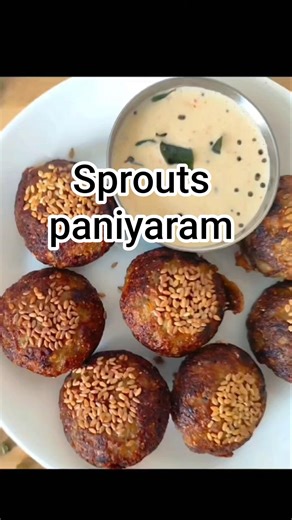 Sprouts paniyaram🌱 #sprouts#paniyaramrecipe#healthylifestyle#shorts