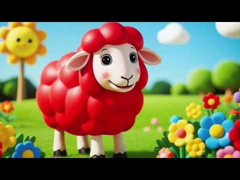"🎶 Baa Baa Colorful Sheep: A Fun Animated Song for Kids! 🐑🎨 | Sing Along & Dance 🎉"