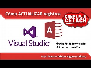 [Video #3] Como ACTUALIZAR un registro en Access desde Visual Basic
