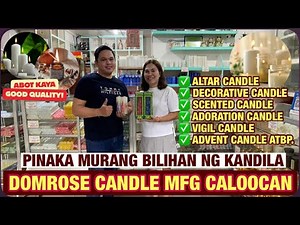 MURANG at DEKALIDAD NABILIHAN NG MGA KANDILA | ALL TYPES OF CANDLES **MUST WATCH**