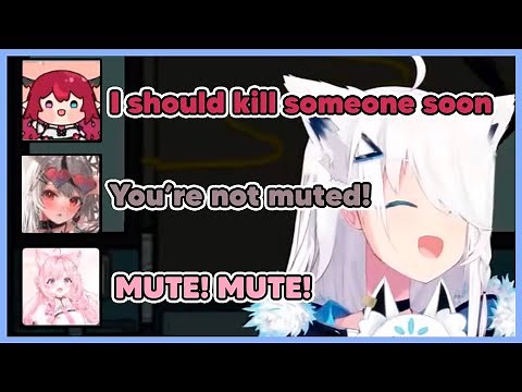 IRyS plotted a 𝐦𝐮𝐫𝐝𝐞𝐫 while she forgot to mute herself 【Among Us Collab】