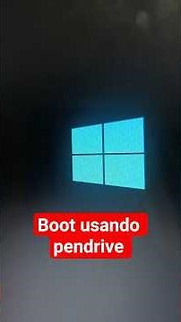 INICIAR PELO PENDRIVE - NOTEBOOK OU PC DELL