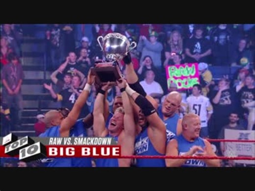 ＜WWE＞Raw vs. SmackDown Top10