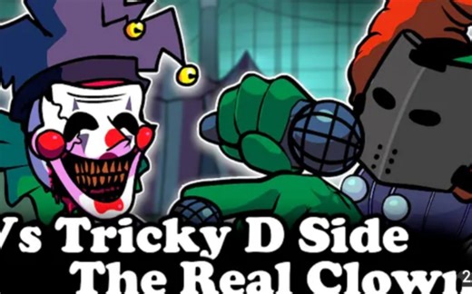 FNF | Vs Tricky D Side - The Real Clown Improbable Outset |Mods/Hard/Gameplay |