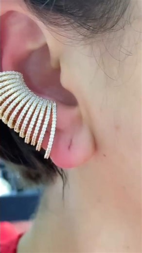 No Piercing Ear Cuffs ✨ Trendy Ear Cuff Designs You’ll Love in 2026! #earcuff