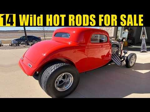 13 Cool & Wild Hot Rods For Sale | Insane Custom Builds!