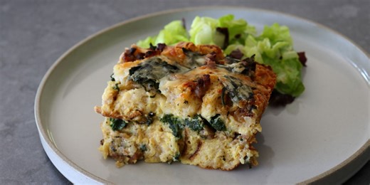 Italian Breakfast Strata