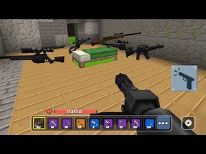 Abusing GUN with ADMIN HACK in BedWars! (Blockman Go)