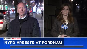 Mayor Eric Adams defends NYPD's actions to arrest protesters in NYC