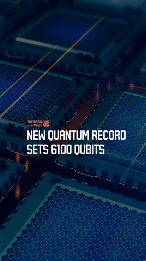 284K views · 3K reactions | New Quantum Record Sets 6100 Qubits - How big can quantum computers really get? What breakthrough just pushed the limits far beyond expectations? Scientists at Caltech have set a new benchmark, and according to Nature, it changes everything we thought we knew. A leap in both scale and precision is bringing us closer to practical quantum machines. Watch to uncover the key moment behind this record. | The Brain Maze | Facebook