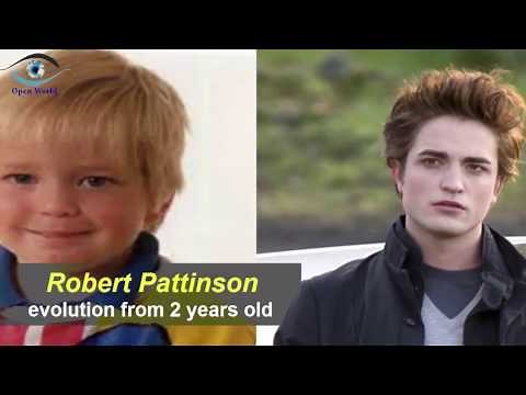 Robert Pattinson - from 2 to 31 years old