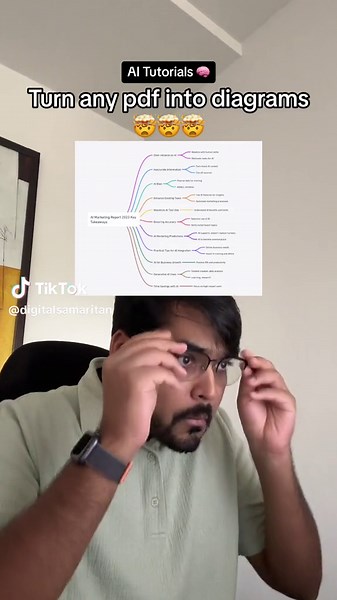 🧠Tutorial Time This is useful if you don’t have time to read the whole PDF or Just want to create a diagram for visual learning or turning it into a social media post 👉 Enable chatGPT plugins: AI Diagrams and ChatWithPDF 👉 Use prompt “summarize this pdf [insert url] and create a mind map for [insert audience and goal] 👉 Tweak the prompt as you see fit based on your pdf topic and desired results That’s it 👉👉You probably won’t see me again on your feed so follow if you want learn more hacks 
