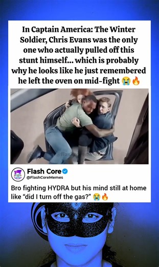 Captain America vs HYDRA… but his brain said “the stove is ON” 😭🔥