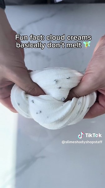 Cloud creams are the best 😭#slime