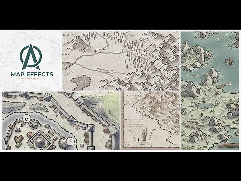 Fantasy Map Making with Map Effects