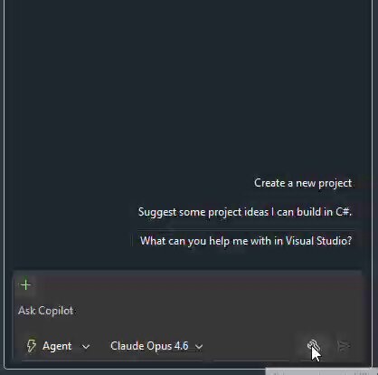 Get easy access to your MCP servers and agent skills in Visual Studio 2026. Coming soon...