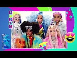 Barbie EXTRA dolls commercial